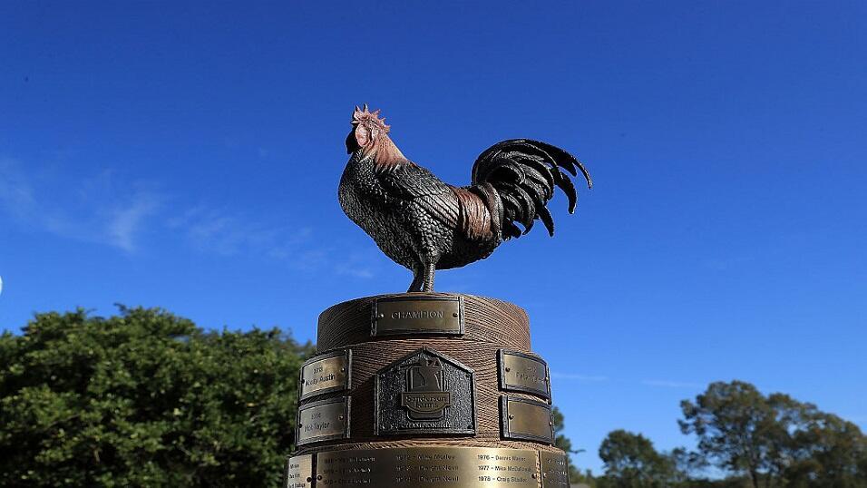 Sanderson Farms Championship trophy for PGA Tour golf